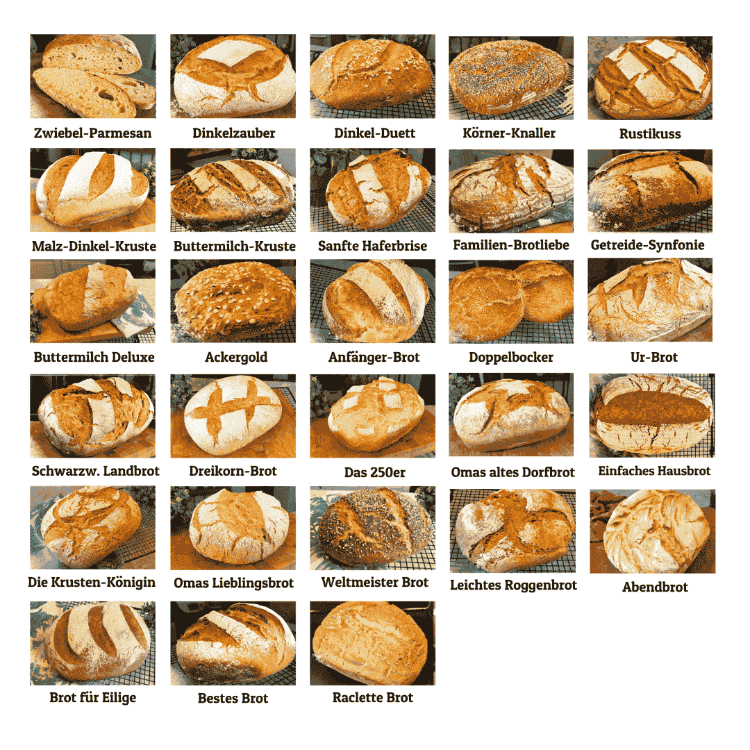 "Frisches Brot ohne Stress" Rezept Buch DIGITAL DOWNLOAD