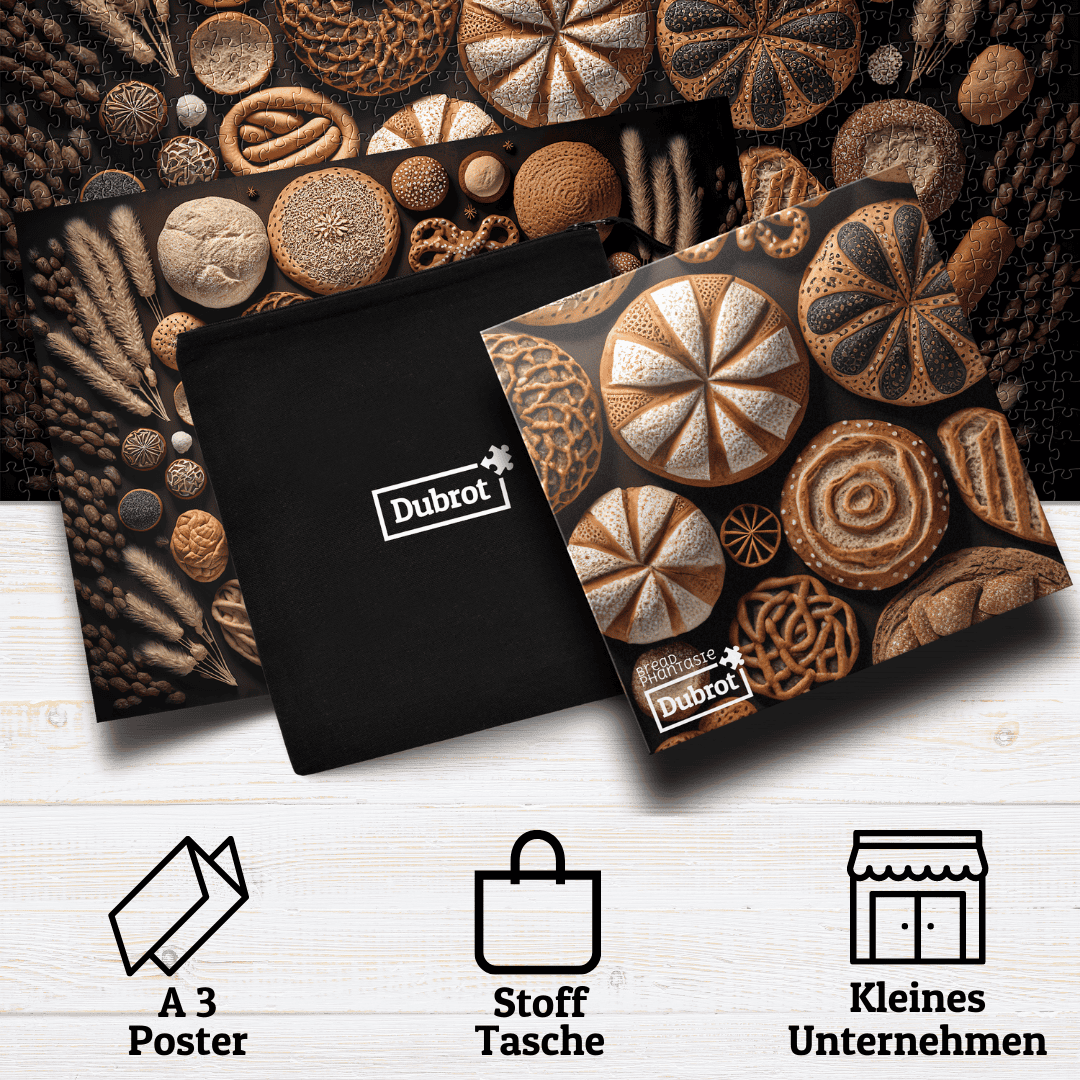 Puzzle 1000 Teile für Erwachsene "Bread Phantasie"